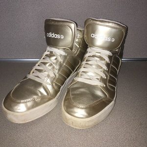 Adidas Neo gold shoe